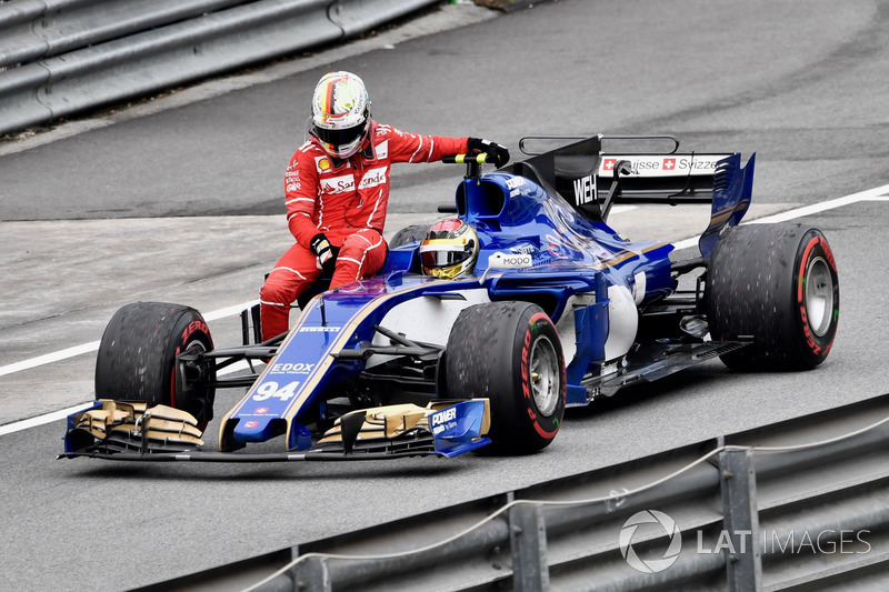 Sebastian Vettel, Ferrari accetta un passaggio da Pascal Wehrlein, Sauber C36