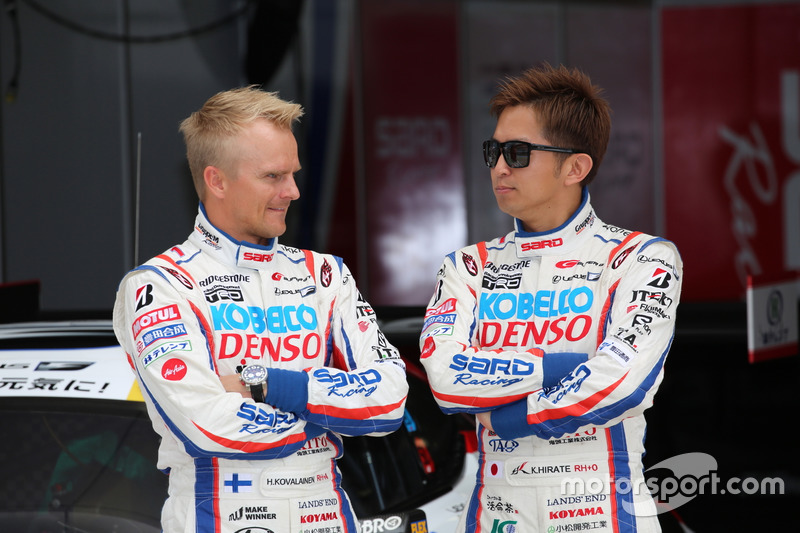 #1 DENSO KOBELCO SARD LC500, Heikki Kovalainen, Kohei Hirate