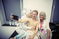 Nico Rosberg, Mercedes AMG F1, Formel-1-Weltmeister 2016, hinter den Kulissen