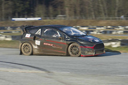 Alexander Wurz teste la Ford Fiesta du World RX Team Austria