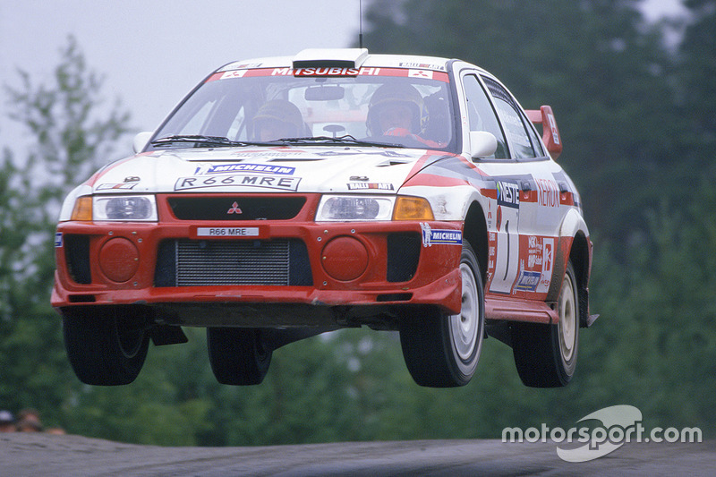 Tommi Mäkinen, Risto Mannisenmaki, Ralliart Mitsubishi Lancer Evo5