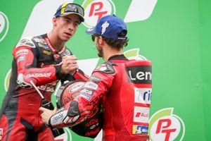 Francesco Bagnaia, Ducati Team, Pedro Acosta, Tech3 GASGAS Factory Racing