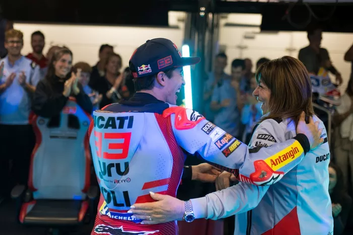 Marc Marquez, Gresini Racing, Nadia Padovani, Gresini Racing