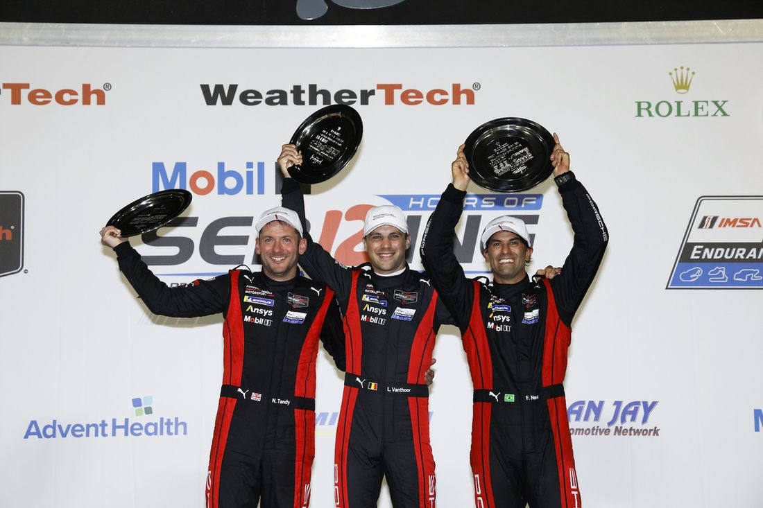 #7 Porsche Penske Motorsport Porsche 963: Felipe Nasr, Nick Tandy, Laurens Vanthoor