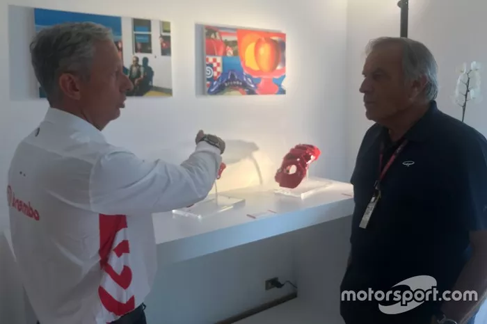 Giorgio Piola in Casa Brembo