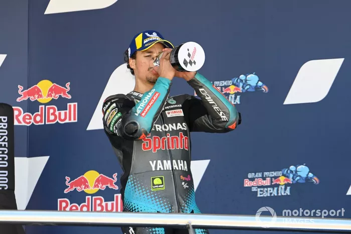 Podio: tercer lugar Franco Morbidelli, Petronas Yamaha SRT