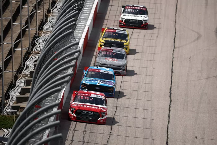 Corey Heim leads the field, TRICON Garage Toyota