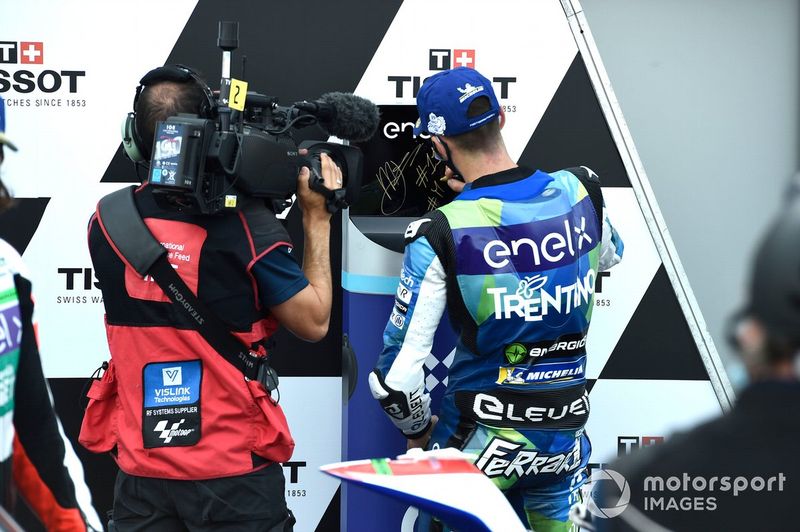 El ganador Matteo Ferrari, Trentino Gresini MotoE