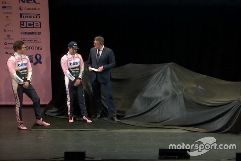Racing Point 2019 renk düzeni