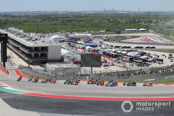Acción en la largada