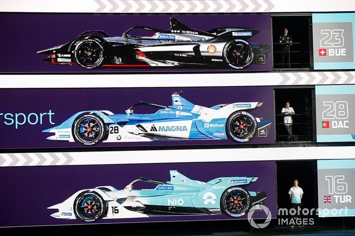 Sébastien Buemi, Nissan e.Dams, Antonio Felix da Costa, BMW I Andretti Motorsports, Oliver Turvey, NIO Formula E Team
