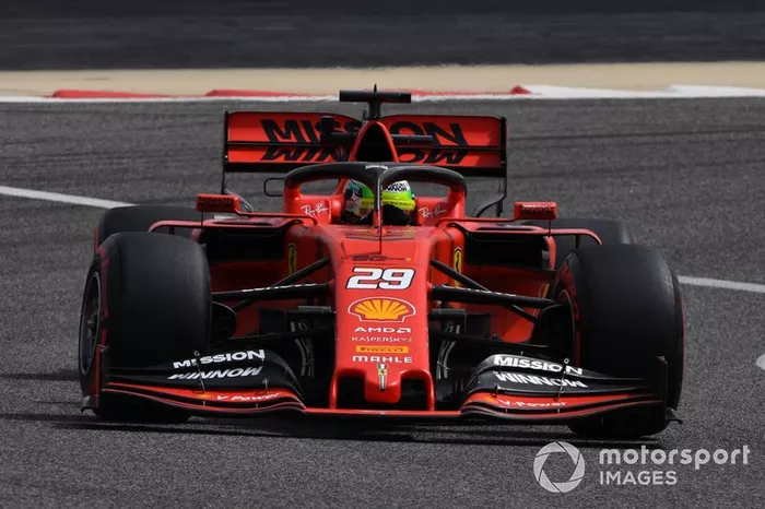 Mick Schumacher, Ferrari SF90