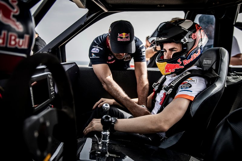 Nasser Al Attiyah en Jorge Lorenzo