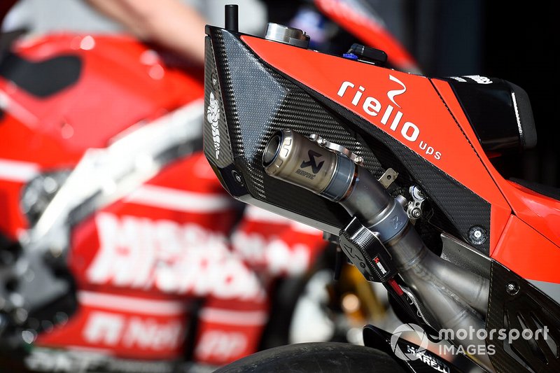 Ducati Team bike detail