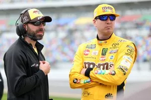 Kyle Busch, Joe Gibbs Racing, Toyota Camry M&M's Chocolate Bar Adam Stevens