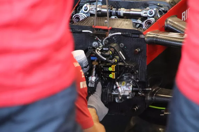 Détail technique de la Ferrari SF-24