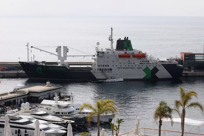 El barco St. Helena de la Extreme E