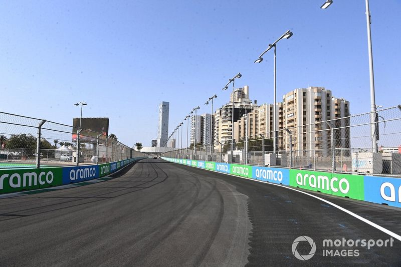 Jeddah Street Circuit last corner detail