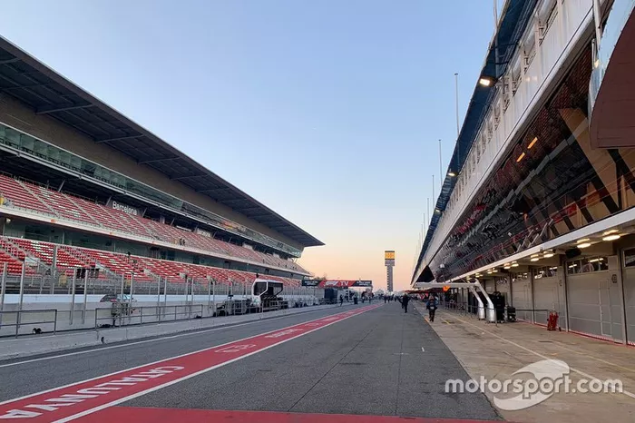 Ambiente en el pitlane