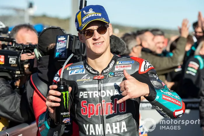 Ganador de la pole Fabio Quartararo, Petronas Yamaha SRT