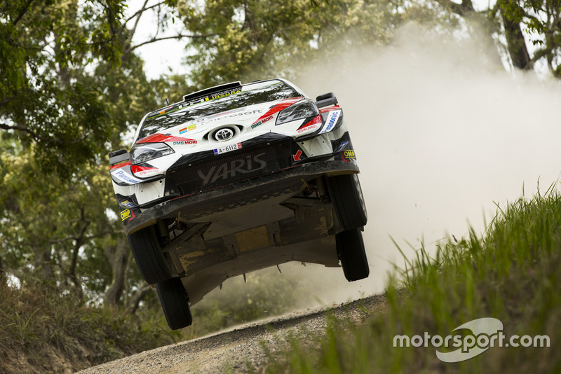 Отт Тянак и Мартин Ярвеоя, Toyota Yaris WRC