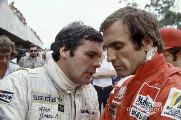 7: Alan Jones y Carlos Reutemann (Williams)
