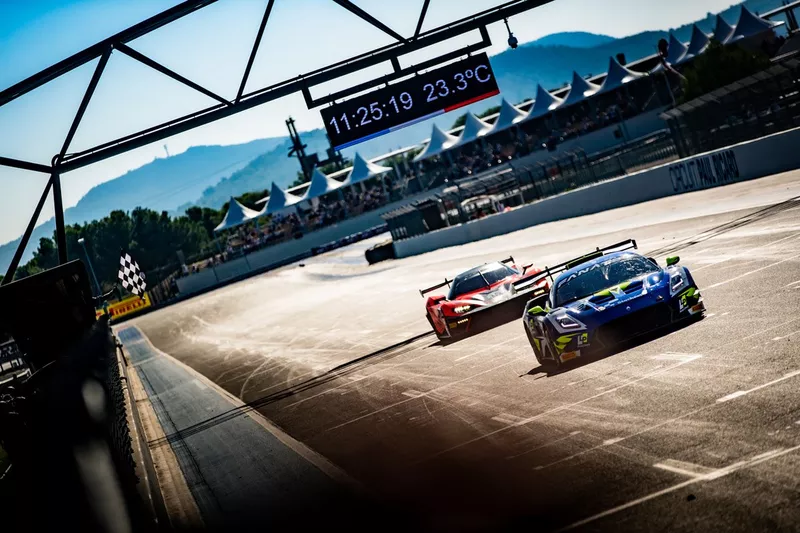 #12 LP Racing, Maserati GT2: Leonardo Gorini, Luca Pirri