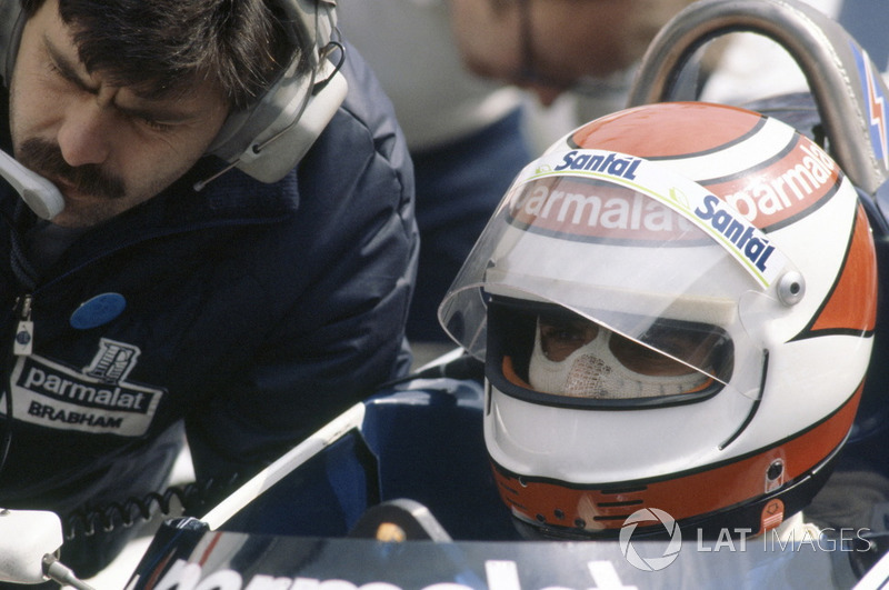 Nelson Piquet, Brabham BT50-BMW ve tasarımcı Gordon Murray