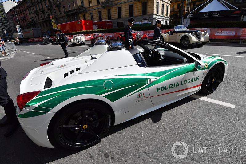 Ferrari Police car