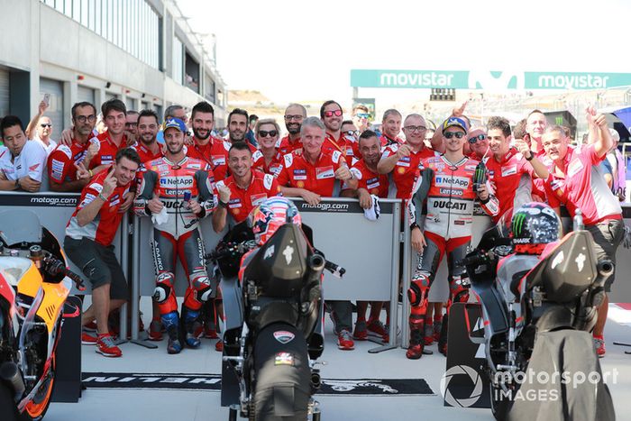 Ganador de la pole Jorge Lorenzo, Ducati Team