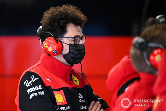 Mattia Binotto, jefe de equipo de Ferrari