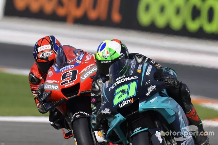 Franco Morbidelli, Petronas Yamaha SRT, Danilo Petrucci, Ducati Team