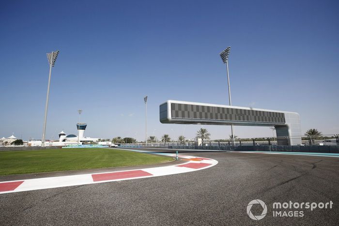 Detalle del circuito de Abu Dhabi