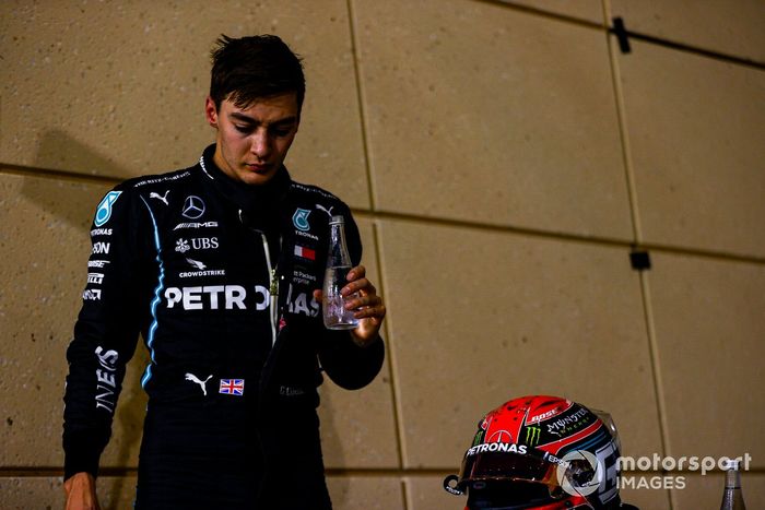 Segundo puesto George Russell, Mercedes-AMG F1