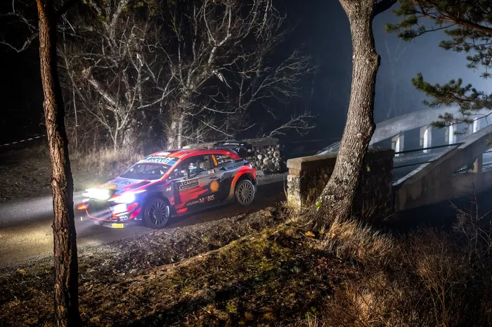 Ott Tänak, Martin Järveoja, Hyundai Motorsport Hyundai i20 Coupe WRC