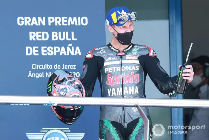 Ganador de la carrera Fabio Quartararo, Petronas Yamaha SRT