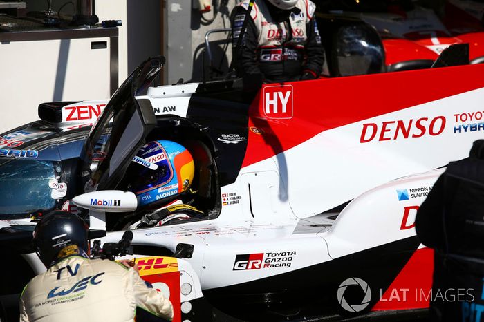 #8 Toyota Gazoo Racing Toyota TS050: Sébastien Buemi, Kazuki Nakajima, Fernando Alonso