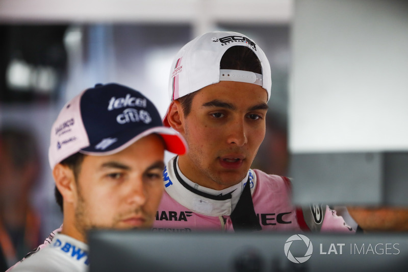 Серхио Перес и Эстебан Окон (Force India 2017-2018)