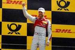 Podium: Race winner René Rast, Audi Sport Team Rosberg