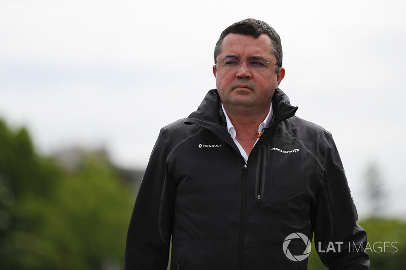 Eric Boullier, director de McLaren competición