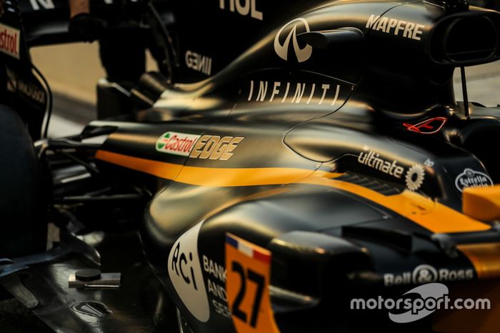 El coche de Nico Hulkenberg, Renault Sport F1 Team RS17