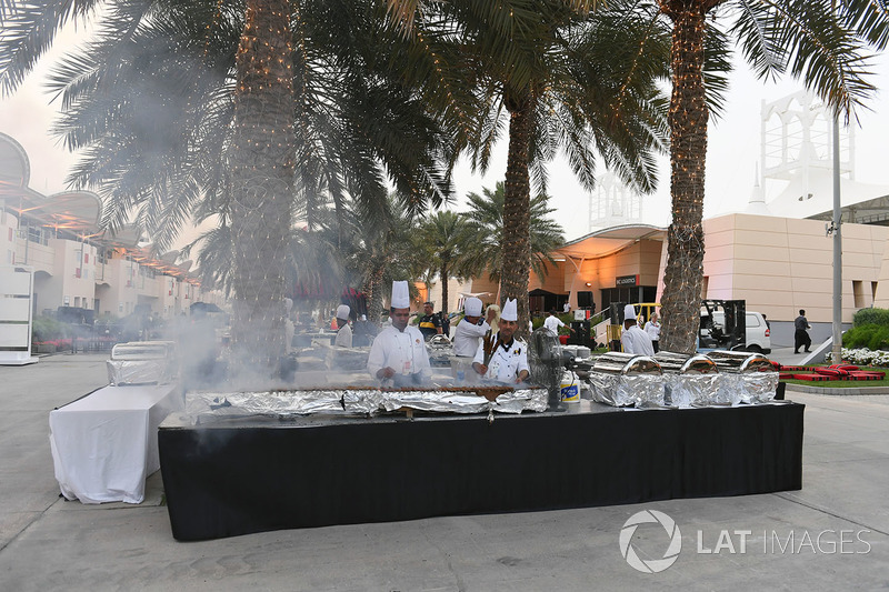 Welcome Party in the Paddock