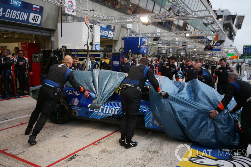 #47 Cetilar Villorba Corse Dallara P217 Gibson: Roberto Lacorte, Giorgio Sernagiotto, Felipe Nasr