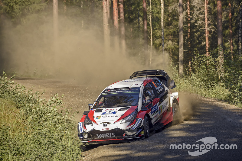 Ott Tanak, Martin Järveoja, Toyota Yaris WRC, Toyota Gazoo Racing