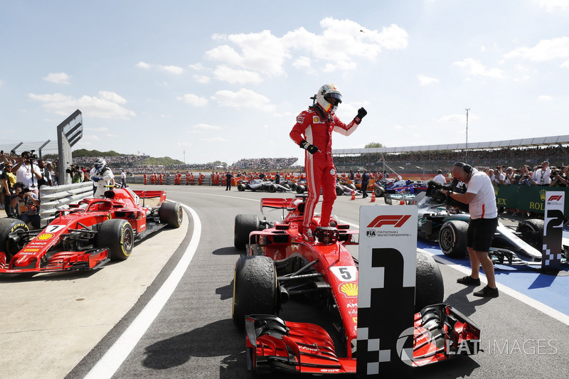 Sebastian Vettel, Ferrari SF71H,