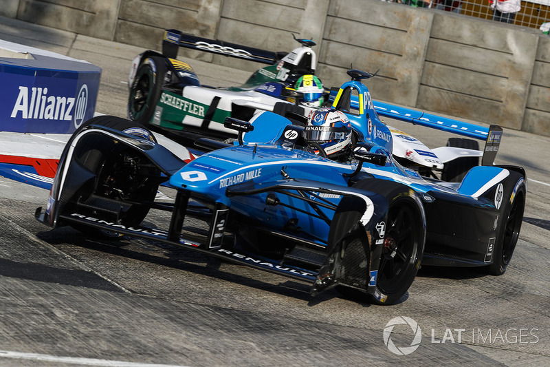  Nicolas Prost, Renault e.Dams, leads Lucas di Grassi, Audi Sport ABT Schaeffler