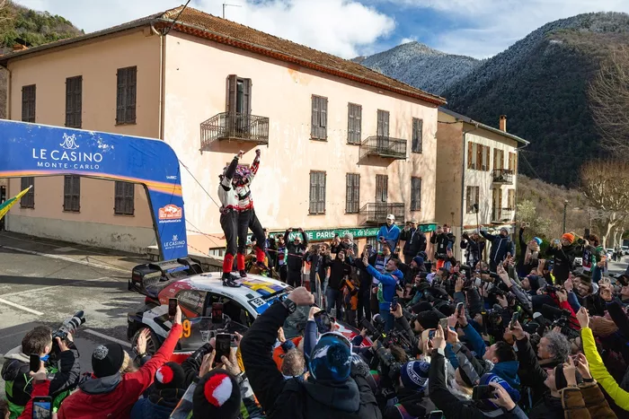 Oliver Solberg, Elliott Edmondson, Toyota Gazoo Racing WRT Toyota GR Yaris Rally1