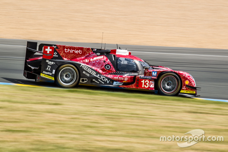 #13 Rebellion Racing Rebellion R-One AER: Matheo Tuscher, Alexandre Imperatori, Dominik Kraihamer