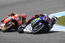 Jorge Lorenzo, Yamaha Factory Racing und Marc Marquez, Repsol Honda Team