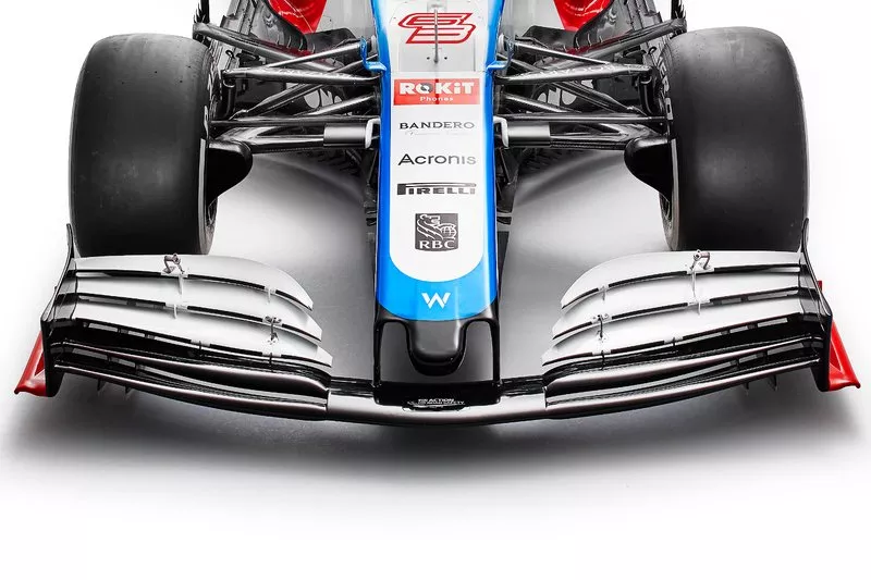 Detalle del Williams FW43